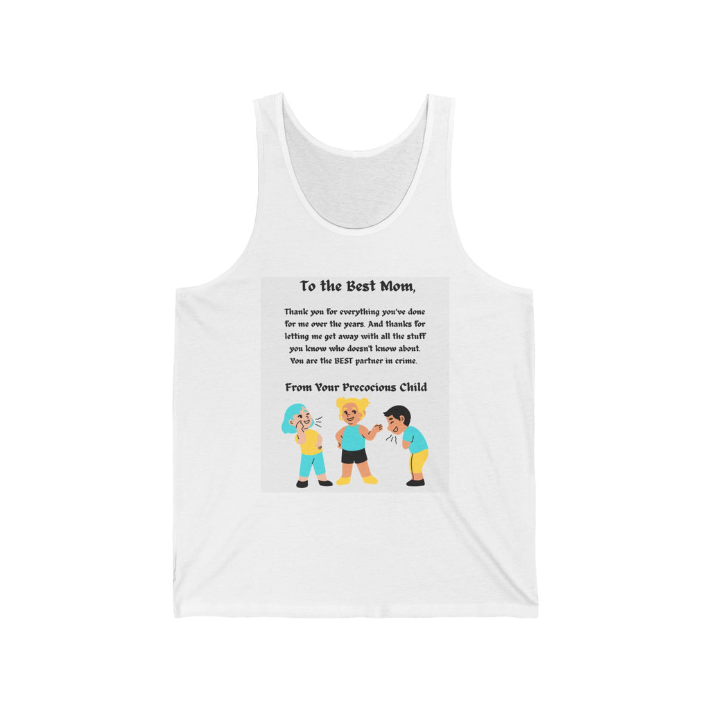 "To The Best Mom"Tank Top
