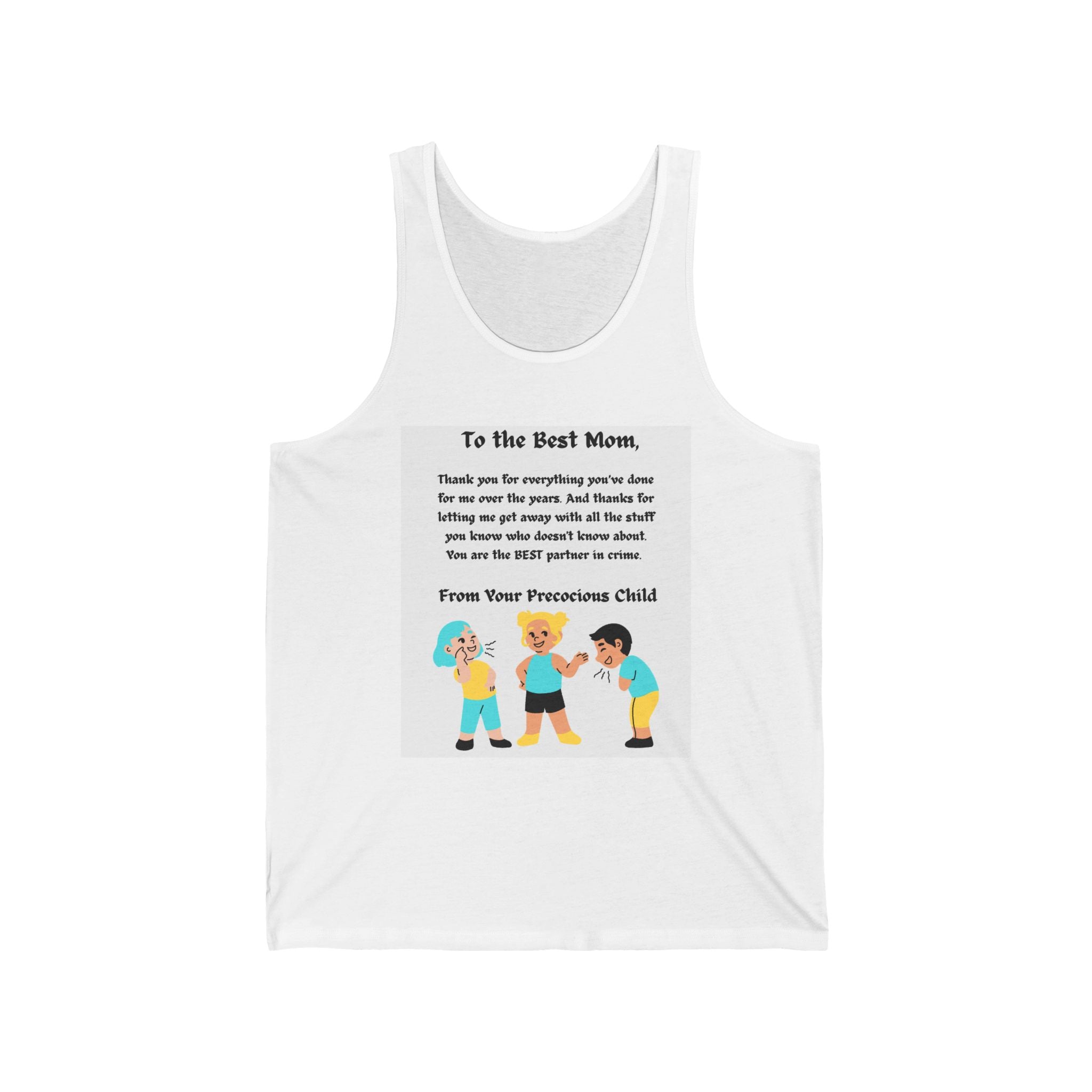 "To The Best Mom"Tank Top