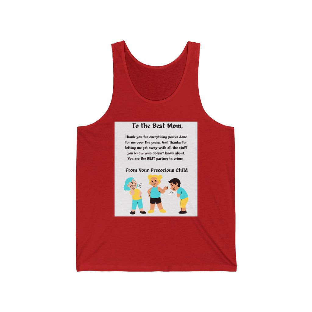 "To The Best Mom"Tank Top
