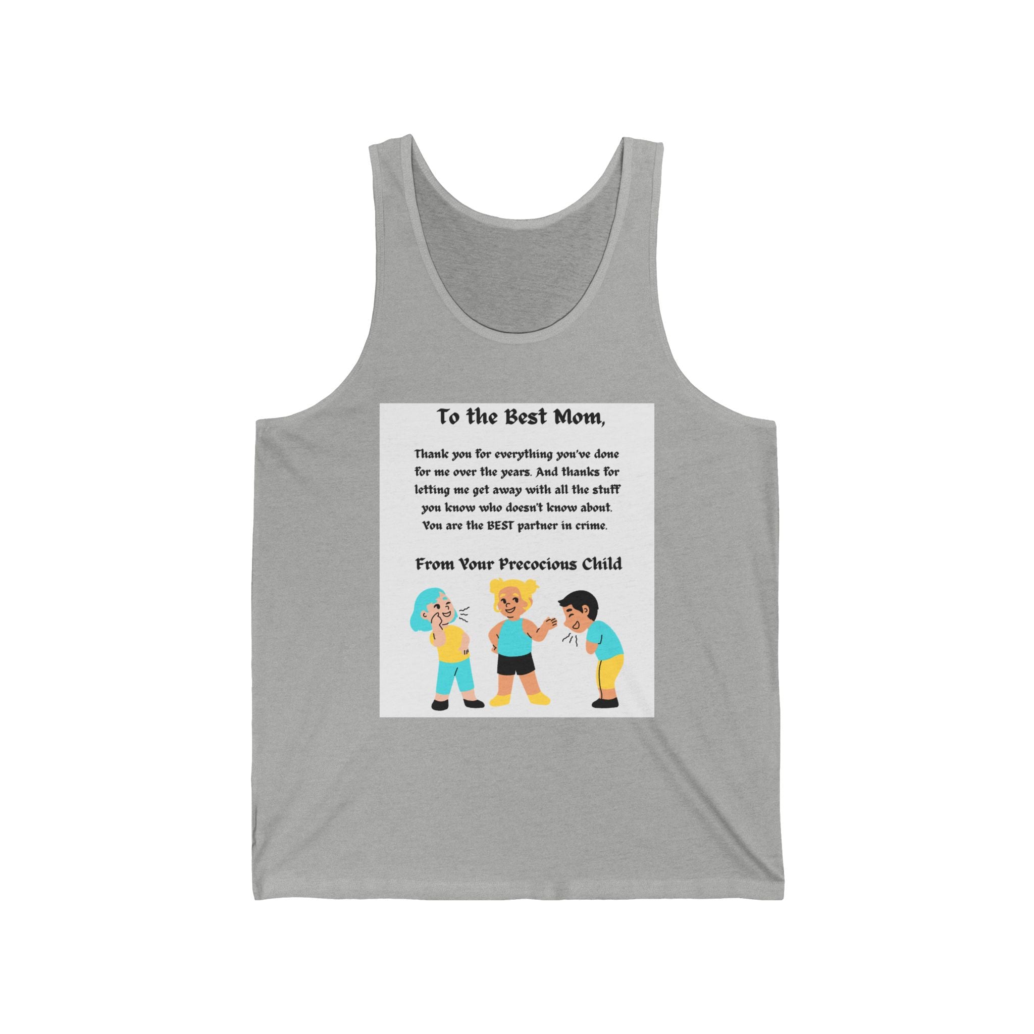 "To The Best Mom"Tank Top